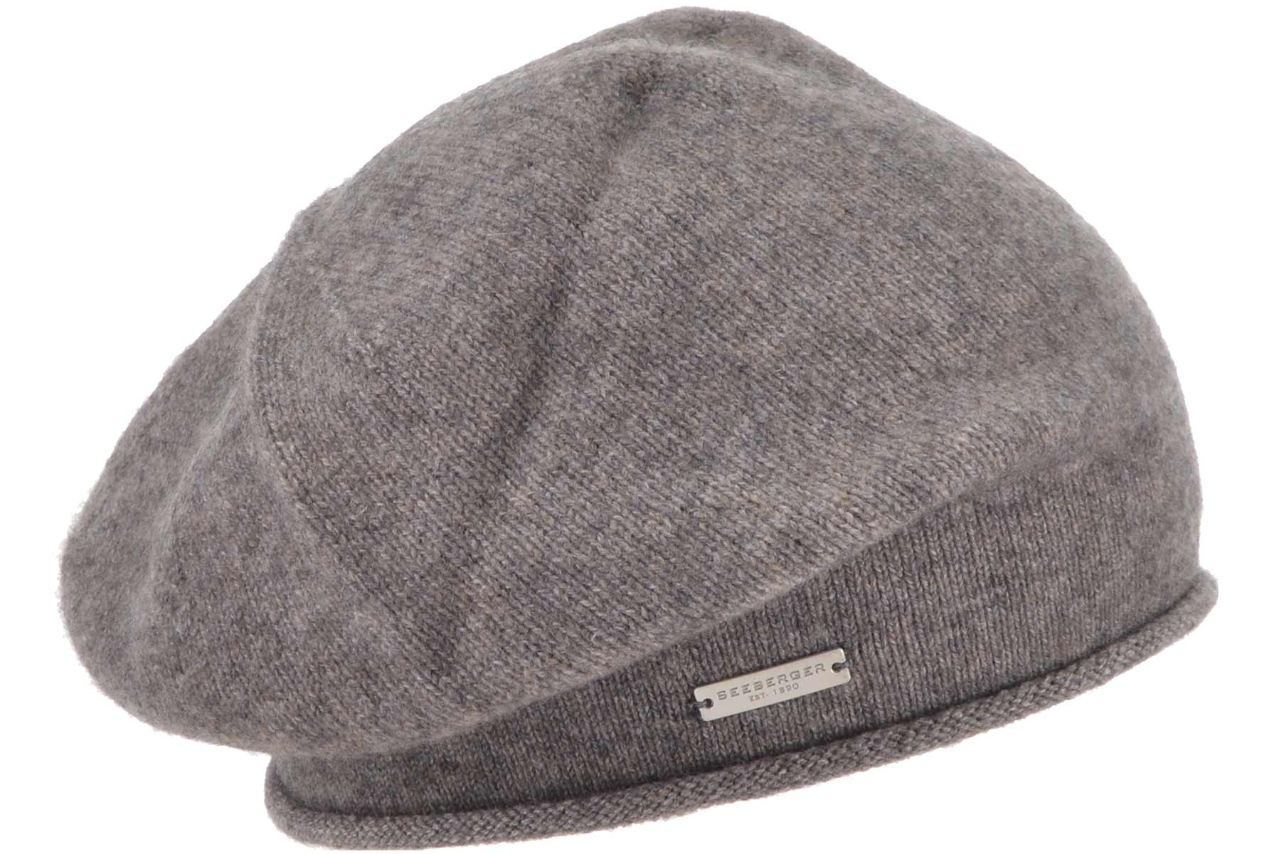 Mjuk basker/mössa i cashmere, från Seeberger  - 4