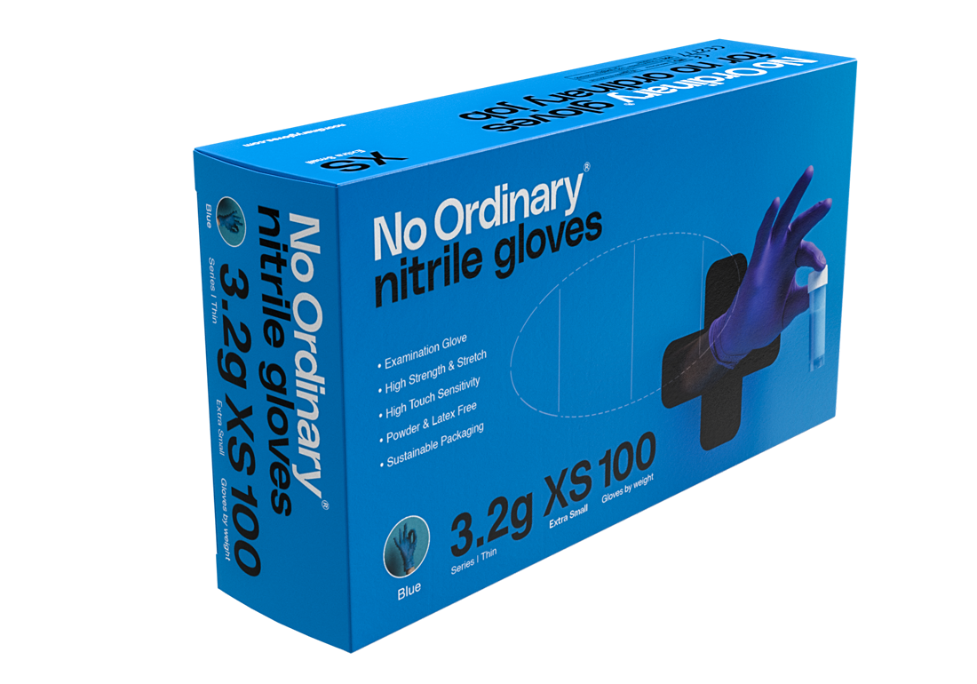 No Ordinary Nitrilhandskar Puderfria 100 st/fp