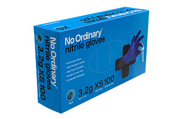 No Ordinary Nitrilhandskar Puderfria 100 st/fp