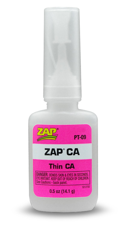 CA-lim ZAP CA 1/4oz 14gr Rosa/Tunnflytande