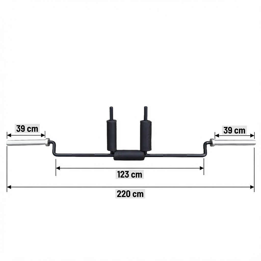 Safety Squat Bar 50mm - 2