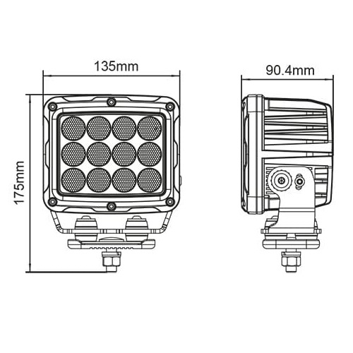 BriodLights Enrich Heavy Duty Arbeidslys 12000 - 4