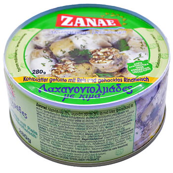 zanae, cabbage dolma 280g