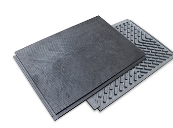 Stallmatta boxmatta 24 mm 1150x810 mm i mjuk PVC för hästbox Equistore