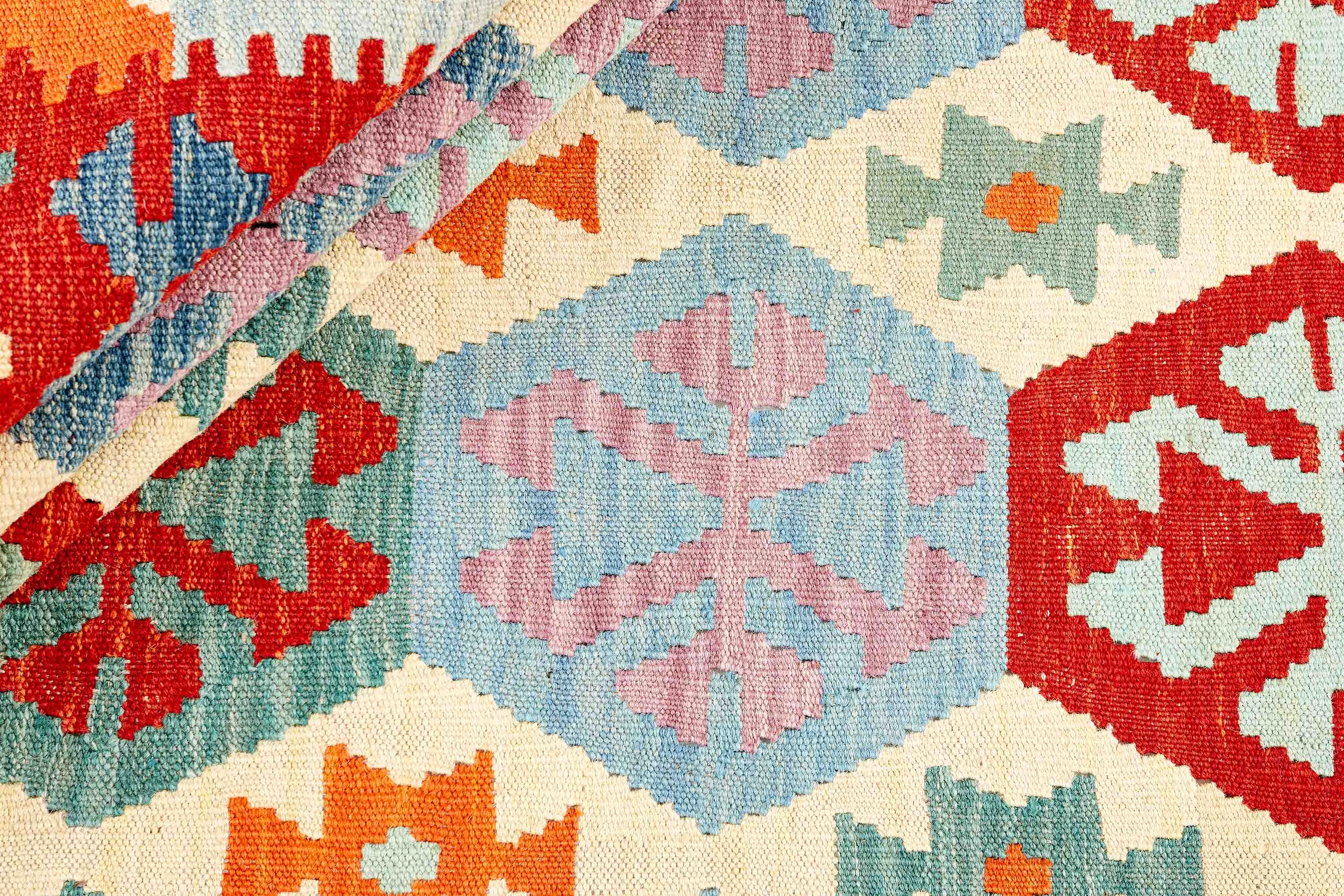 Afghansk Kelim 204 x 309 - 2