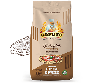 Caputo, Glutenfritt mjöl Pizza - 1kg