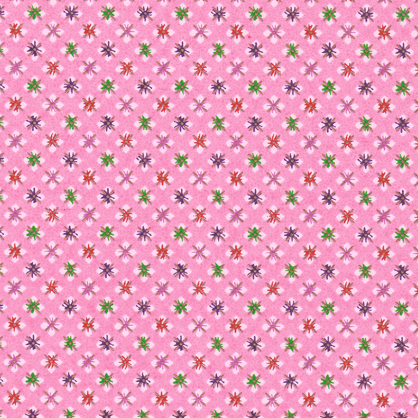 Hanako, blommor på rosa