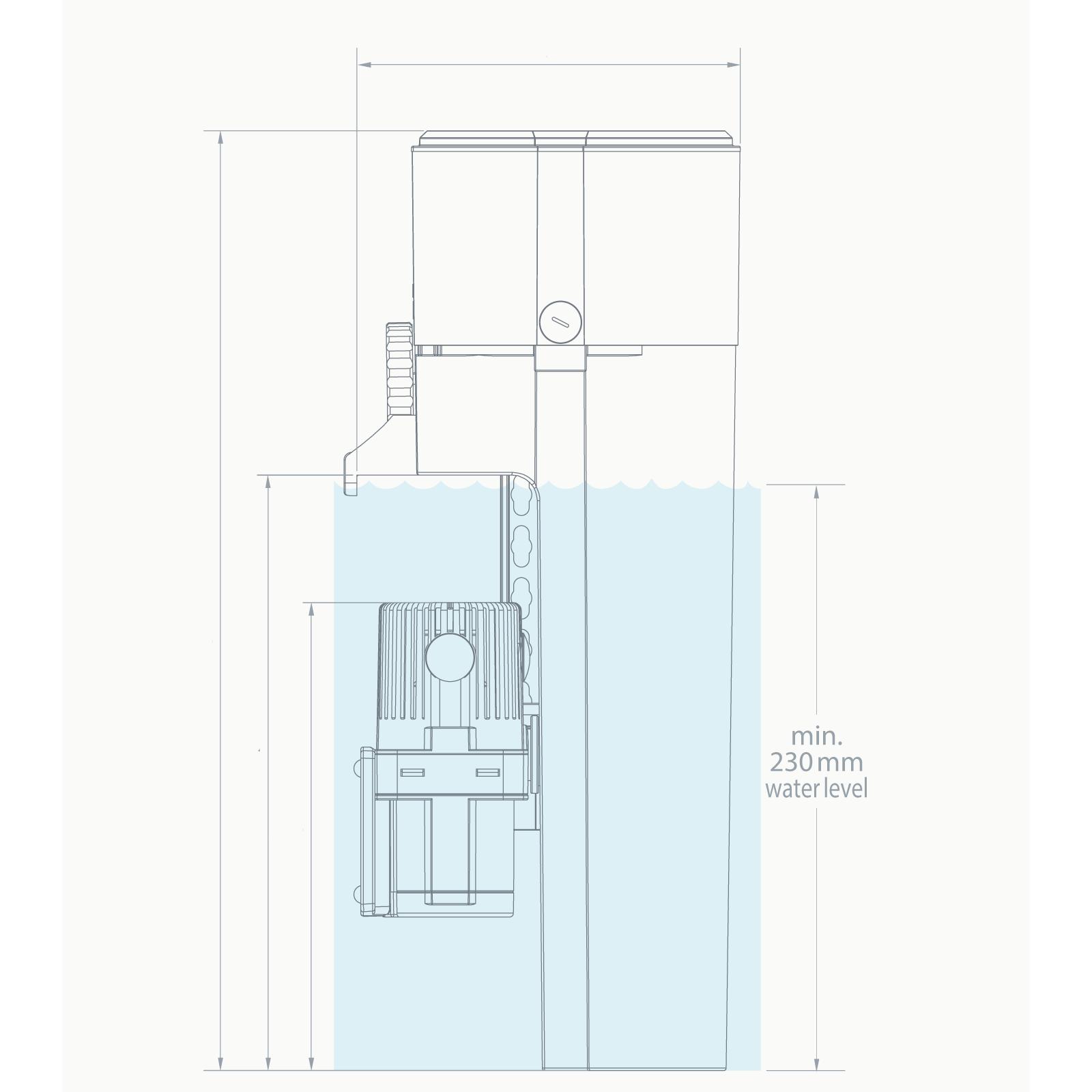 Aqua Medic EVO 501 internal skimmer - 3