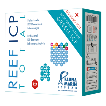 Fauna marin Reef ICP Total Lab-analysis for Reefaquarium