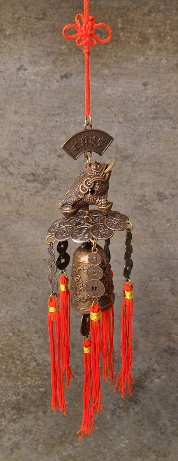 Penga Groda Feng Shui Hängklocka 