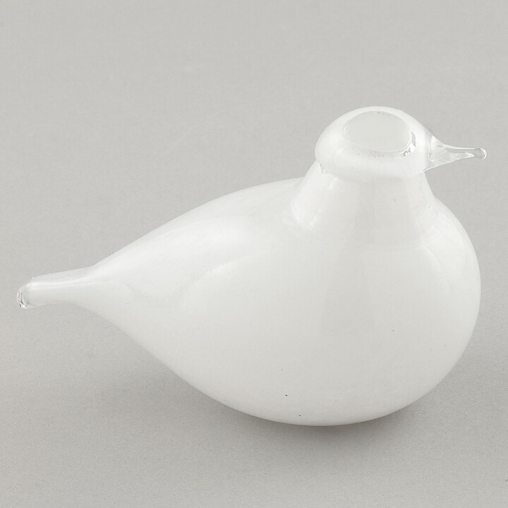 オイバ・トイッカ  ガラスの鳥  Little Tern 白のコアジサシ  1996年 10 cm 