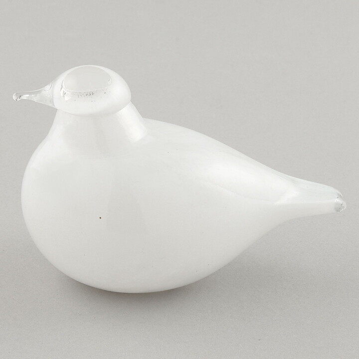 オイバ・トイッカ  ガラスの鳥  Little Tern 白のコアジサシ  1996年 10 cm 