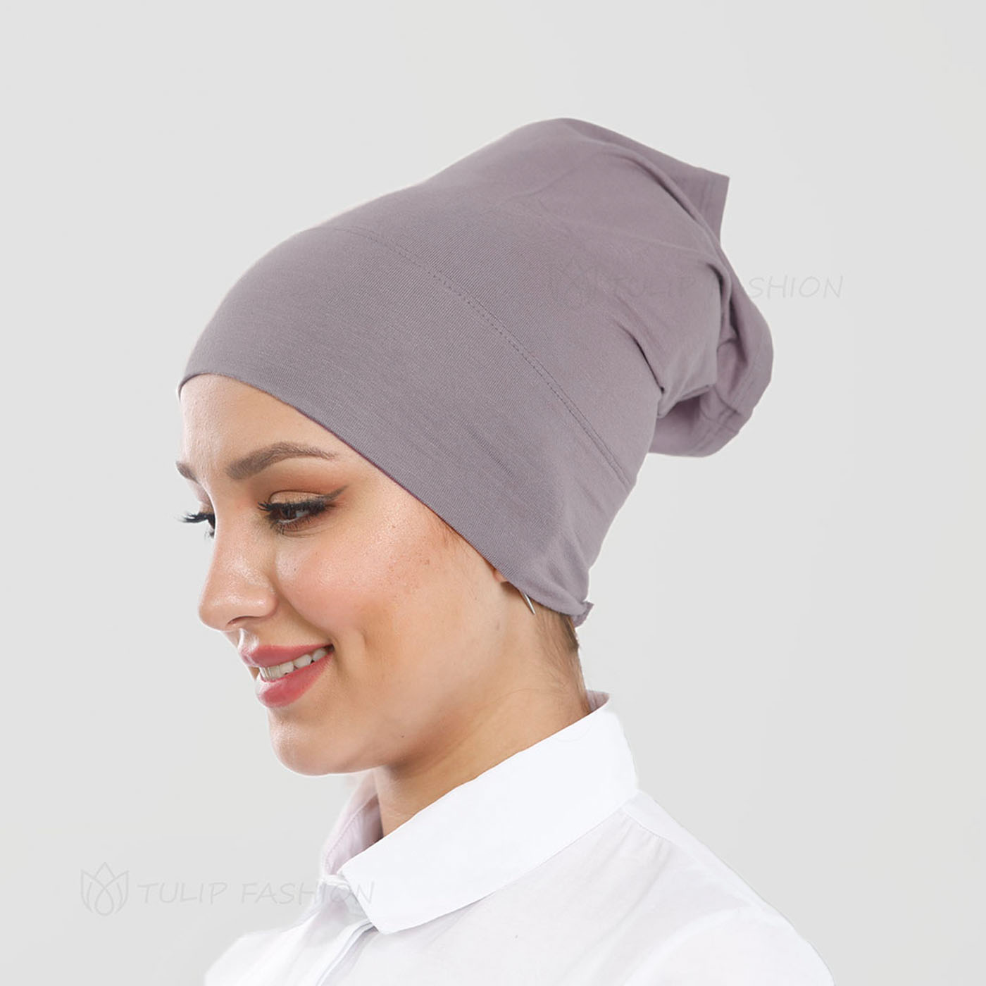 Cap - Jersey - Mauve