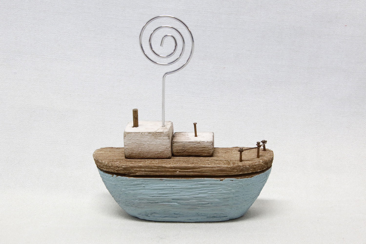 Korthållare båt 10x10 cm Grön