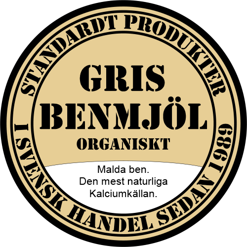 Standardt GRIS BENMJÖL  Kosttillskott 2kg