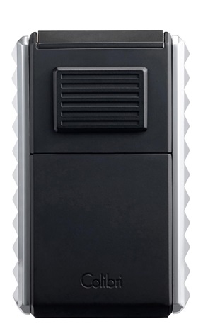Colibri Quasar Astoria III Jet Lighter - Inbyggd Cutter Black/Chrome