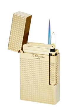 S.T Dupont Le Grand Palladium Diamond Cut Gold