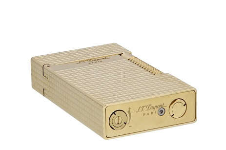 S.T Dupont Le Grand Palladium Diamond Cut Gold