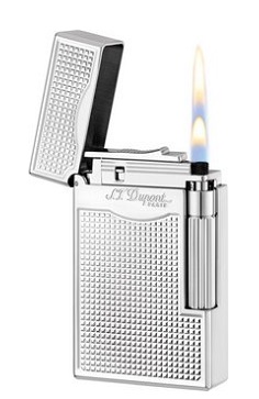 S.T Dupont Le Grand Palladium Diamond Cut Chrome
