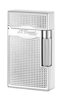 S.T Dupont Le Grand Palladium Diamond Cut Chrome