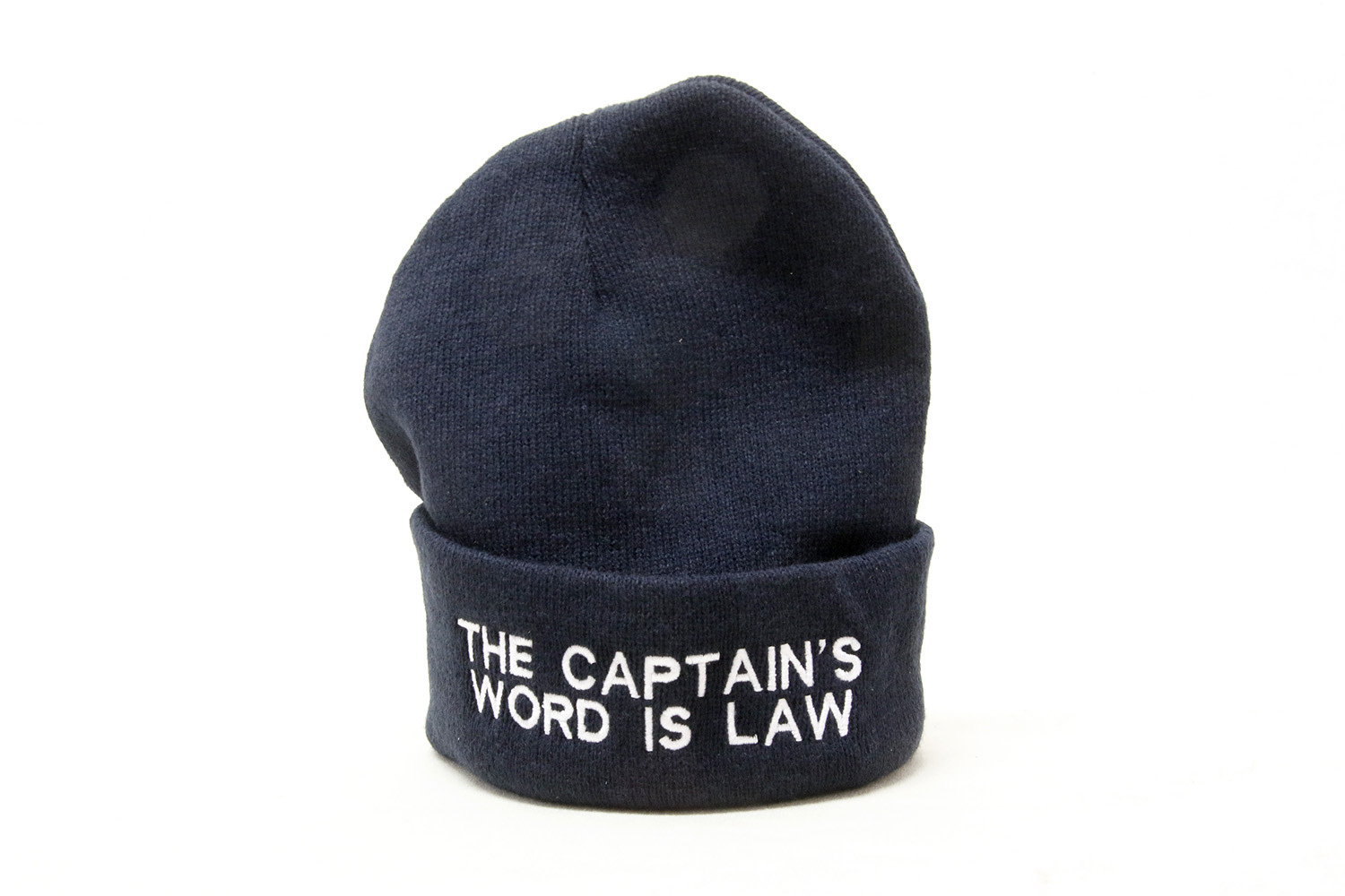 Stickad Mössa The Captain's Word Is Law - 2