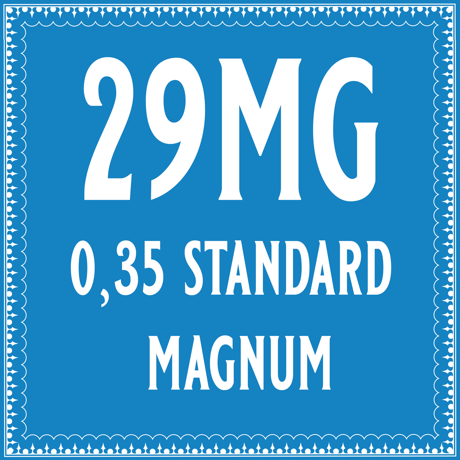 35/29 Standard Magnum Cartridge 