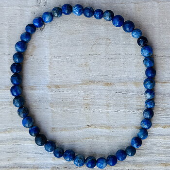 Armband 4mm Lapis Lazuli