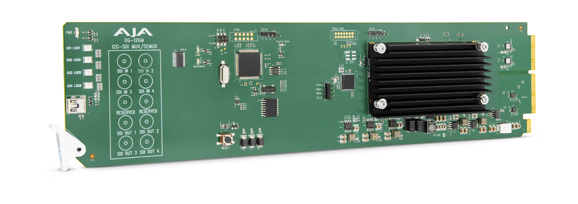 AJA OG-12GM 12G-SDI to/from SDI Muxer/DeMuxer