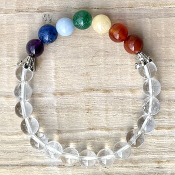 Armband Chakra Bergkristall