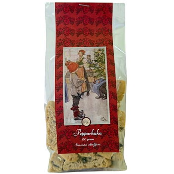 Pepparkaka - skorpor, biscotti i vacker förpackning med Carl Larsson motiv