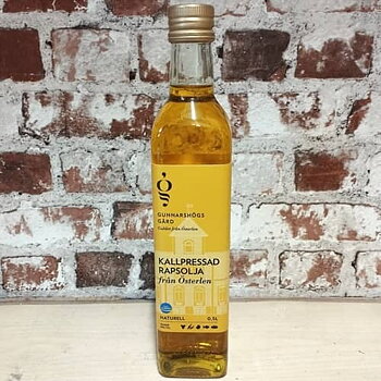  Rapsolja, kallpressad olja, 500ml