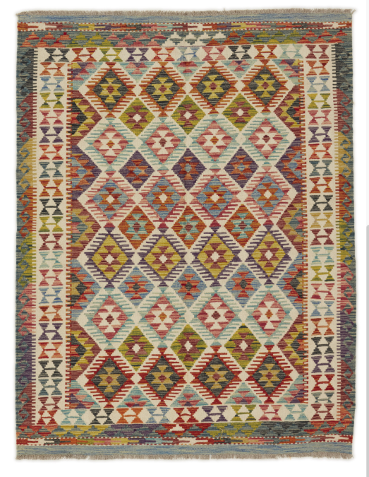 Afghansk Kelim 150 x 194 cm  Rek.pris 5 530:-