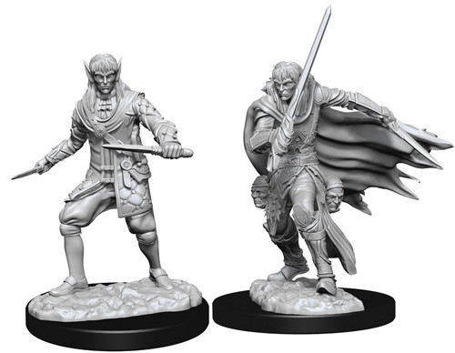 Pathfinder Battles Deep Cuts - Male Elf Rogue