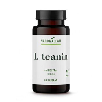 L-Teanin 200 mg 60 kap Närokällan