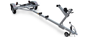18-fots  - 750 kg = Båttrailer BK P0718T obromsad