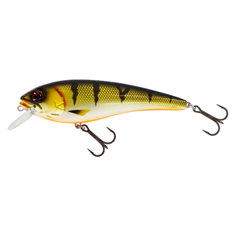 westin rawbite är en wobbler på 15cm som är otroligt lättkastad och fångar många stora gäddor. fiskas ned till 3m. bling perch