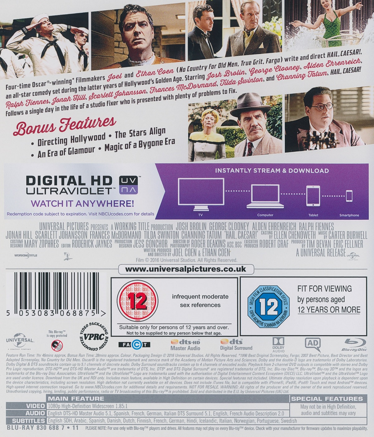 Hail, Ceasar! (Blu-ray) - 2