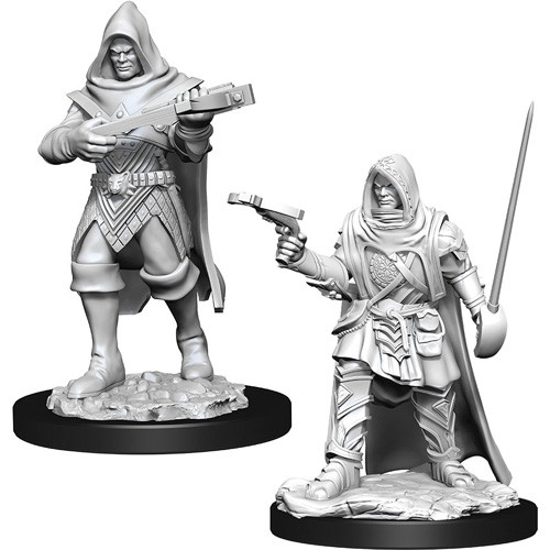 Pathfinder Battles Deep Cuts Unpainted Miniatures: Human Rogue Male