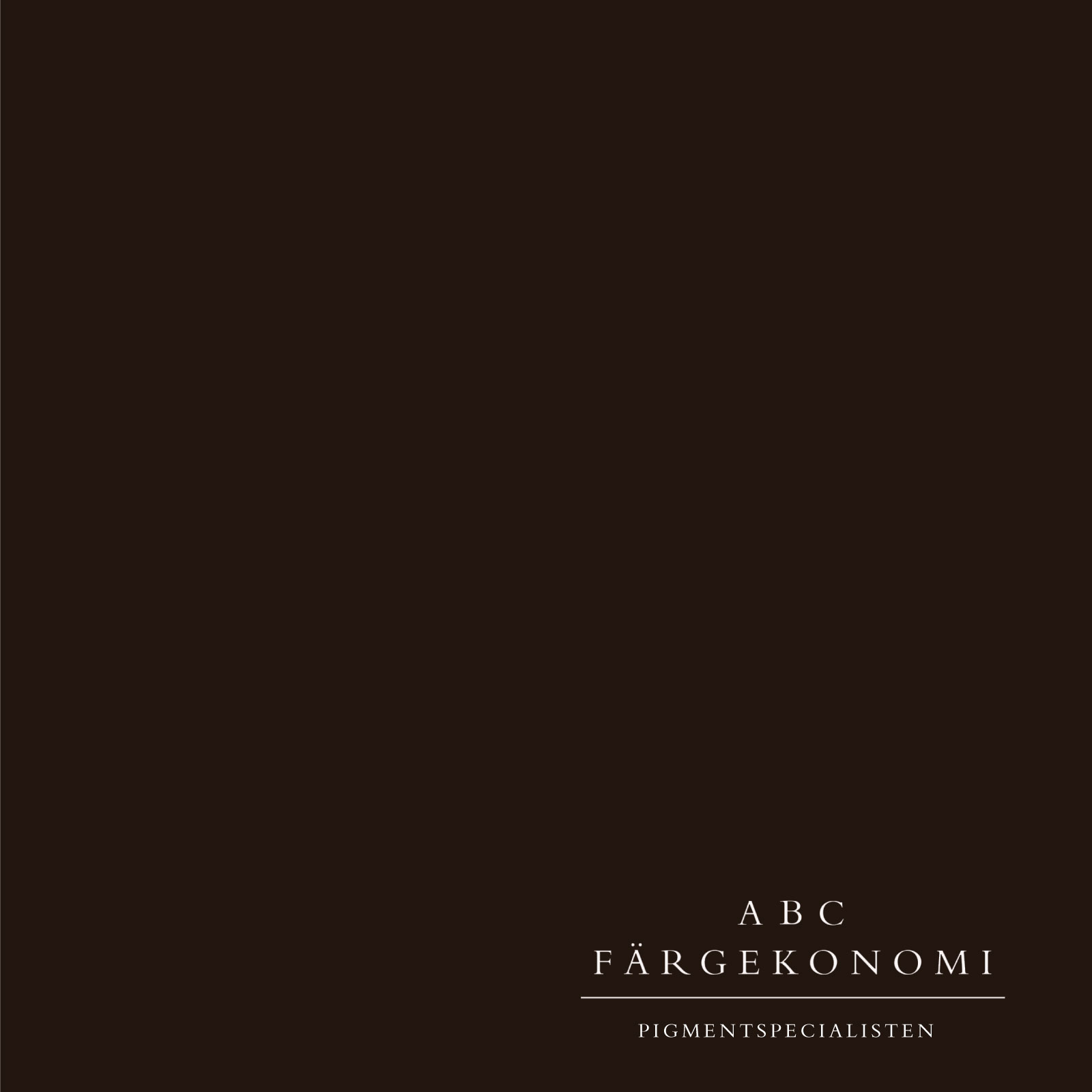 PIGMENT BRUN MÖRK, 500 ml