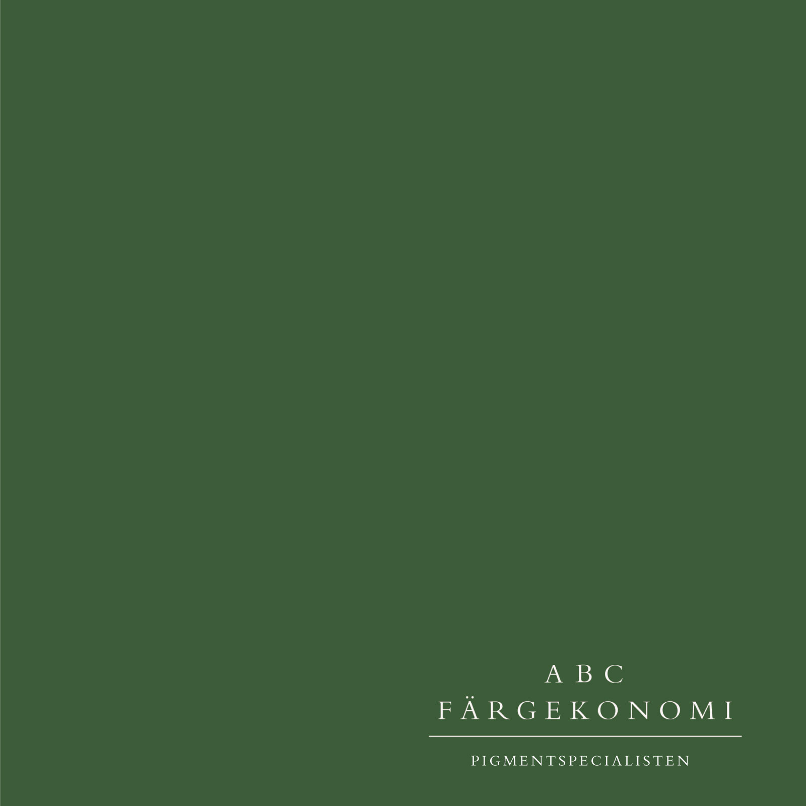 PIGMENT KROMOXIDGRÖNT MÖRK, 500 ml