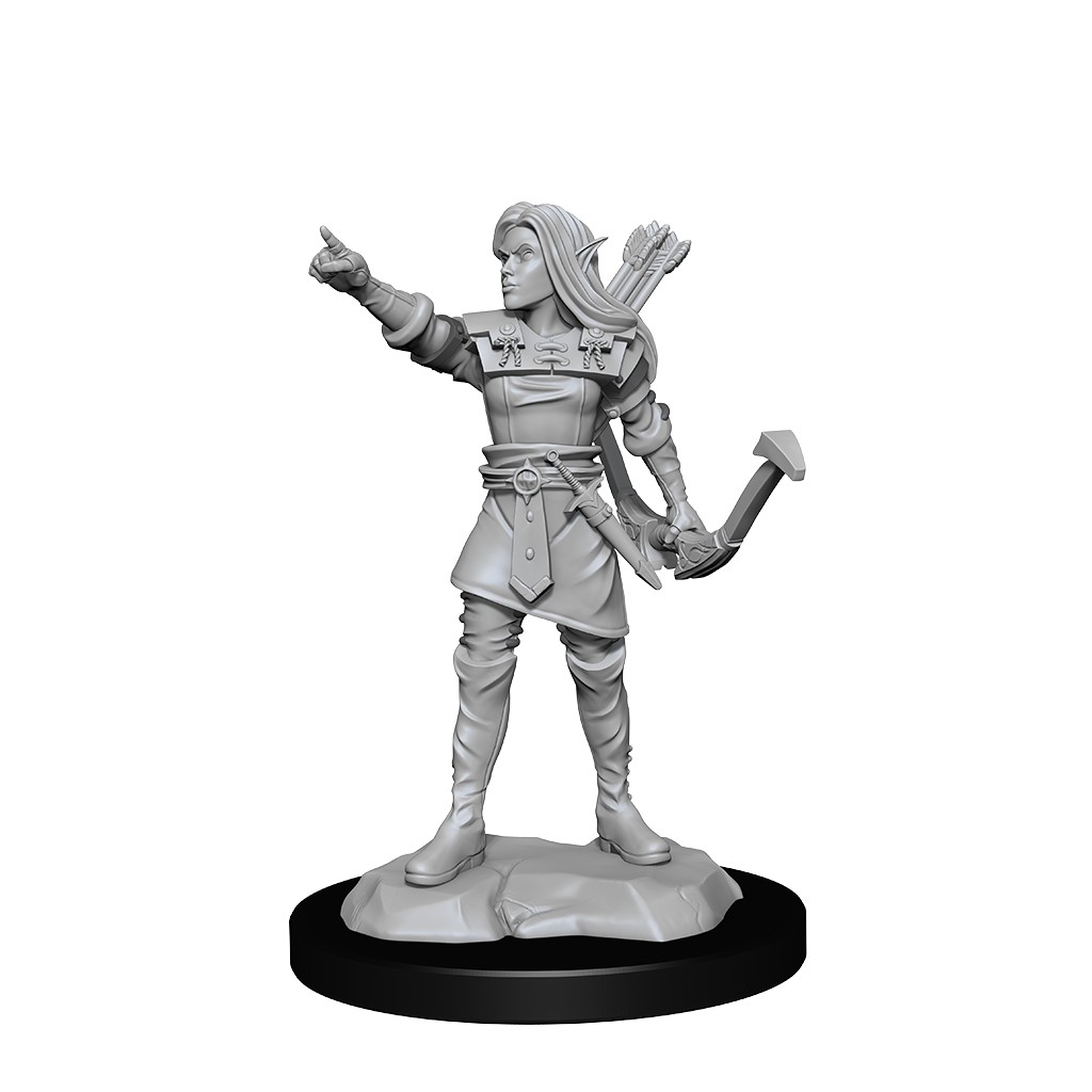 D&D Nolzurs Marvelous Miniatures: Female Elf Ranger - 3
