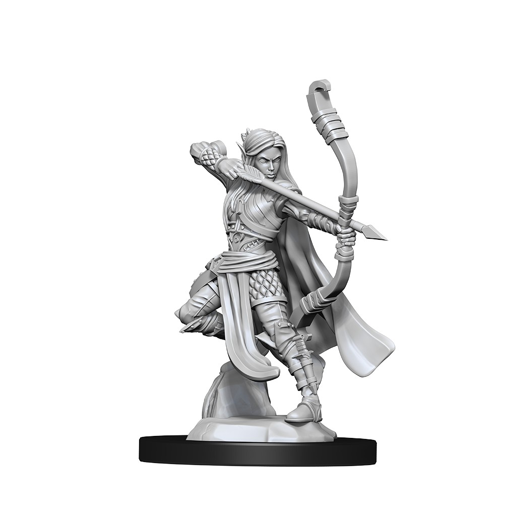 D&D Nolzurs Marvelous Miniatures: Female Elf Ranger - 2