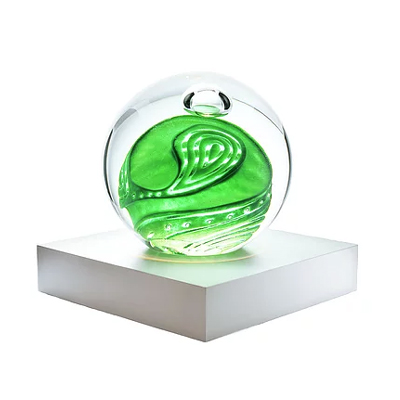 Planet Earth Green Terra IV Skulptur
