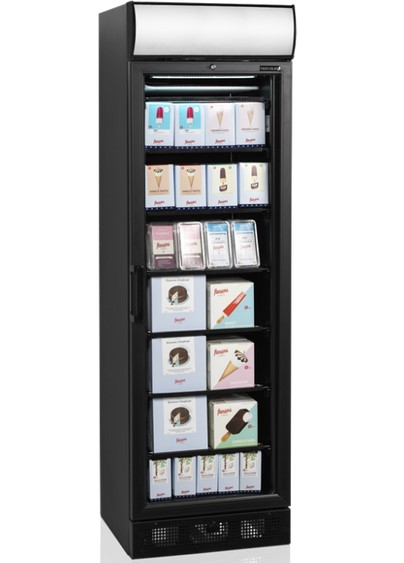 Displayfrys UFSC371GCP Black - ljustopp - 2