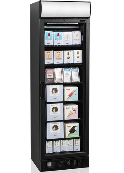 Displayfrys UFSC371GCP Black - ljustopp