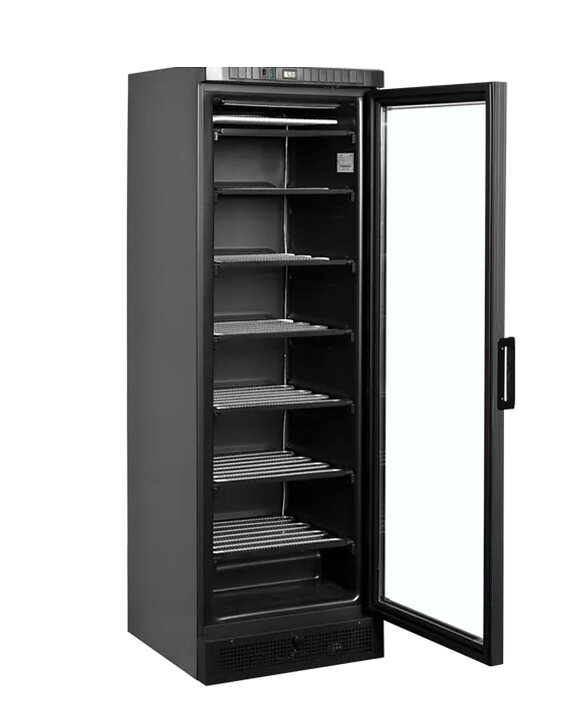 Displayfrys UFSC371G Black, 300 liter