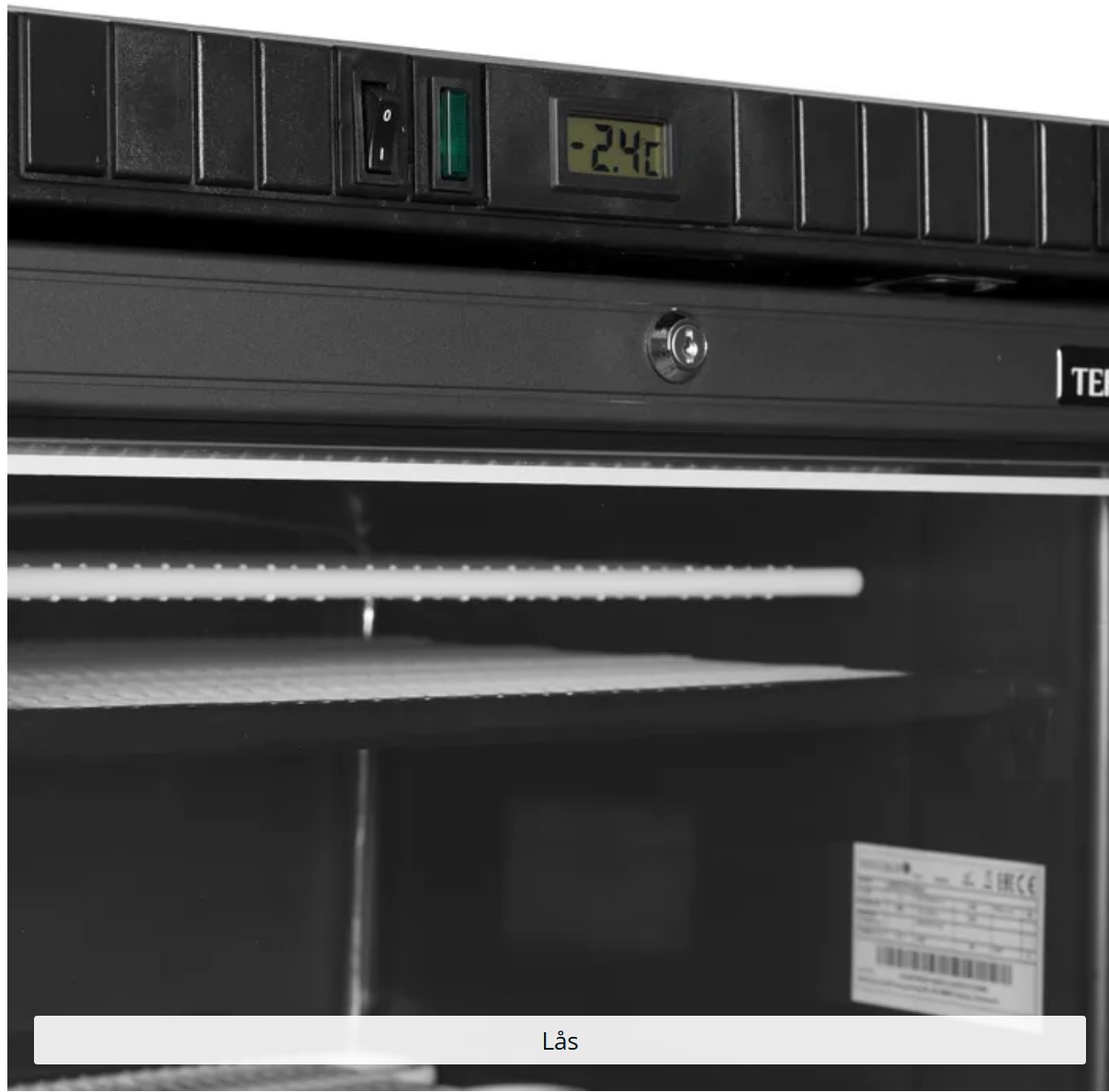 Displayfrys UFSC371G Black, 300 liter - 6