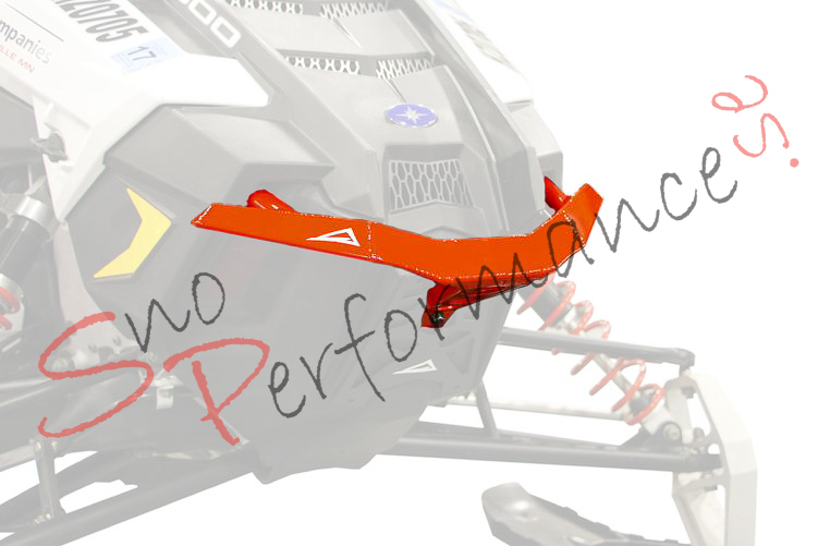 Skinz Frontbåge Polaris Pro 2015-2018 Axys 600/800, Röd