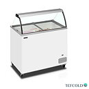 IC301SC+SO  Skopglassfrys 7x5 liter, plana skjutlock