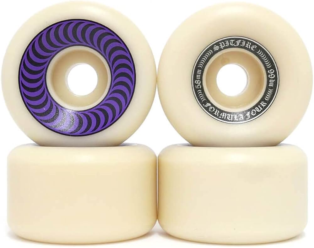 99A Durometer Skate Wheels Spitfire Formula 4 Skateboard Wheels